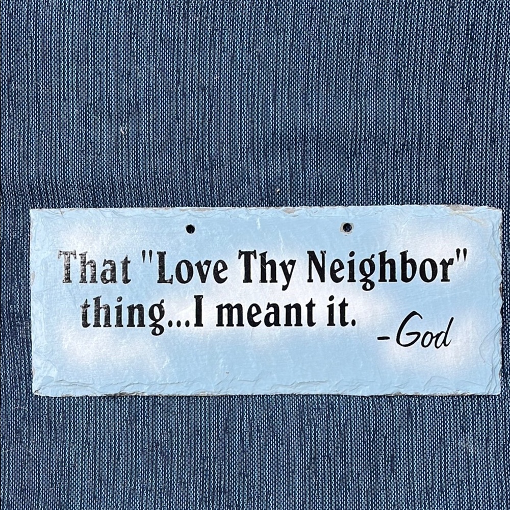 Inspirational Wall Plaque with Quote